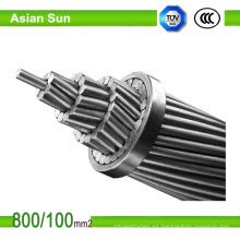 Acero de alta calidad estándar de las BS aluminio Conductor reforzado ACSR Conductor